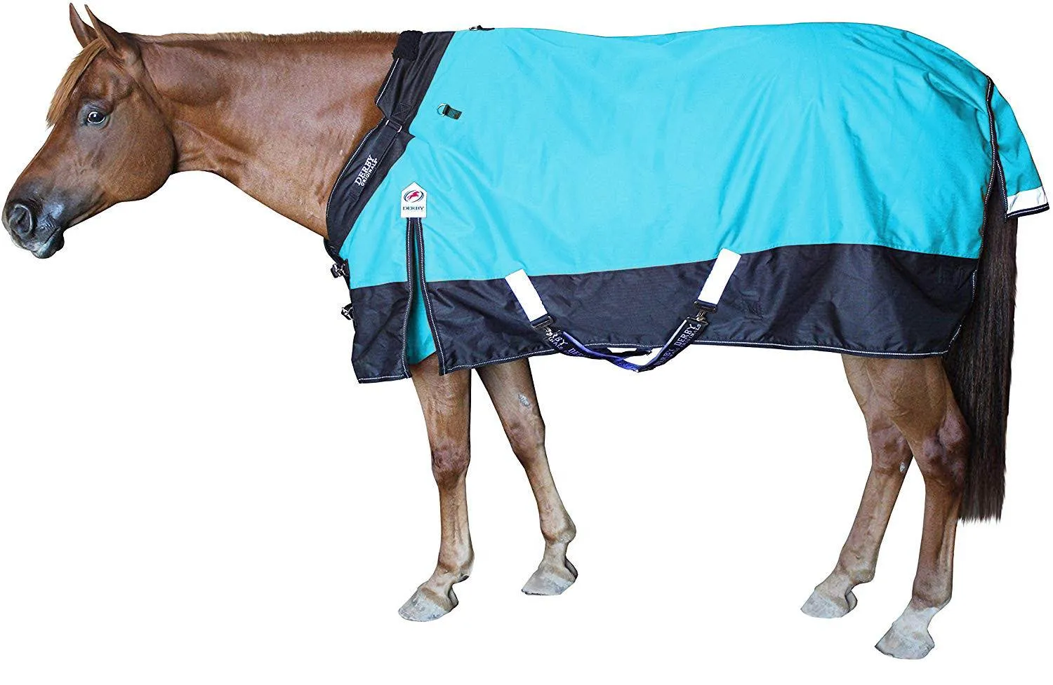 Derby Originals Nordic-Tough 1200D Heavy Weight Reflective Waterproof Winter Horse Turnout Blanket 300g with 2 Year Warranty