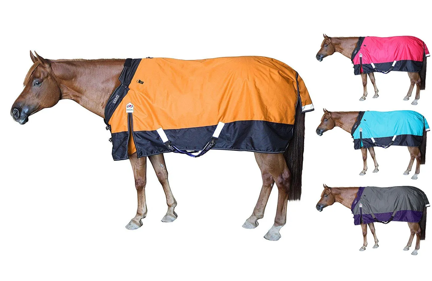 Derby Originals Nordic-Tough 1200D Heavy Weight Reflective Waterproof Winter Horse Turnout Blanket 300g with 2 Year Warranty