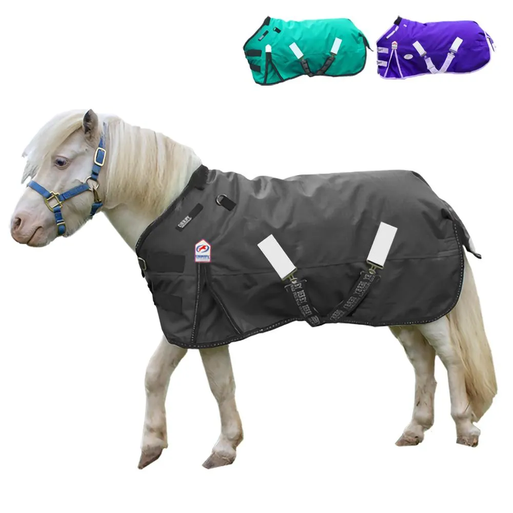 Derby Originals Nordic-Tough 1200D Heavy Weight Reflective Waterproof Winter Mini Horse Pony Turnout Blanket 300g with 2 Year Warranty