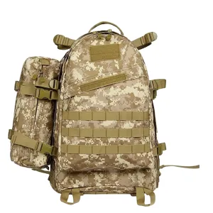 Detachable Molle Trekking Assault Pack Range Backpack with Modular Design