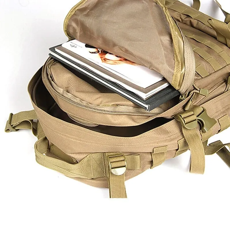 Detachable Molle Trekking Assault Pack Range Backpack with Modular Design