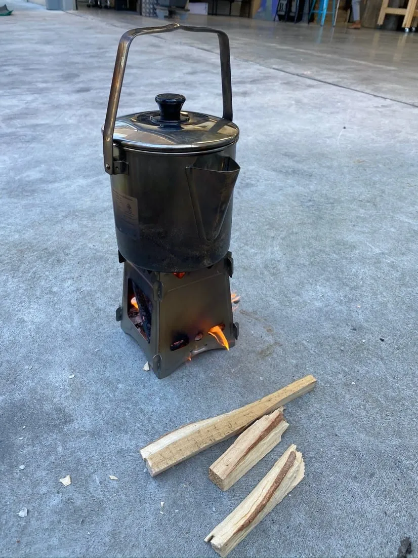 DRIFTA STOCKTON TITANIUM FOLDING WINDPROOF STOVE