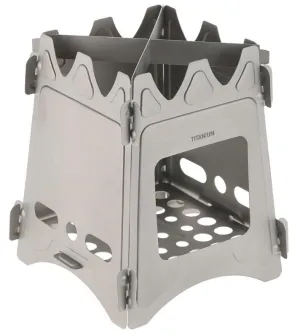 DRIFTA STOCKTON TITANIUM FOLDING WINDPROOF STOVE