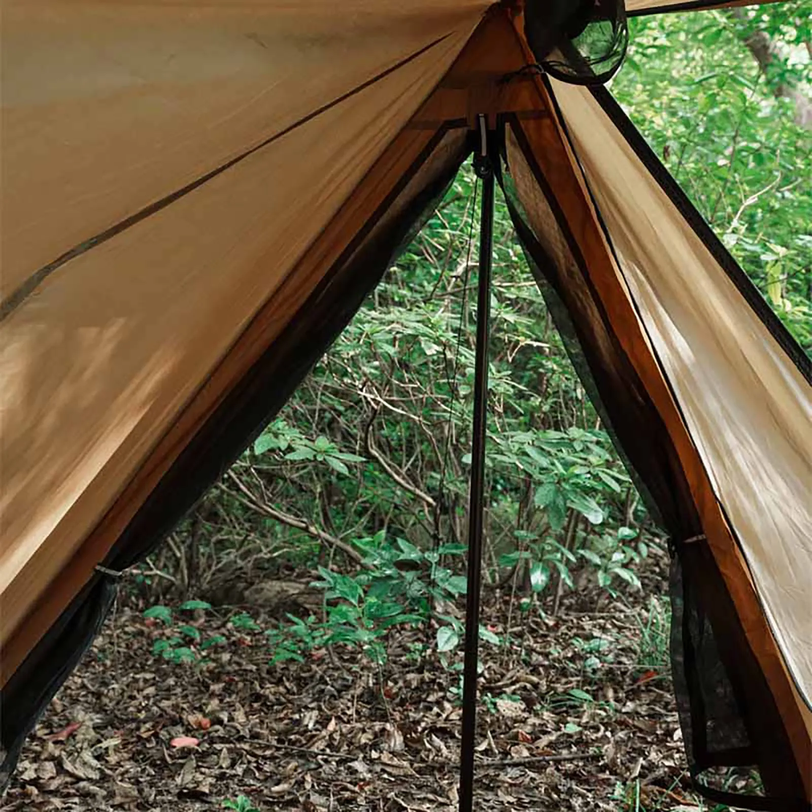 DS001 Camping Hot Tent 4 Season Tent 1-2 Person Water-resistant Wind-Resistant Lightweight
