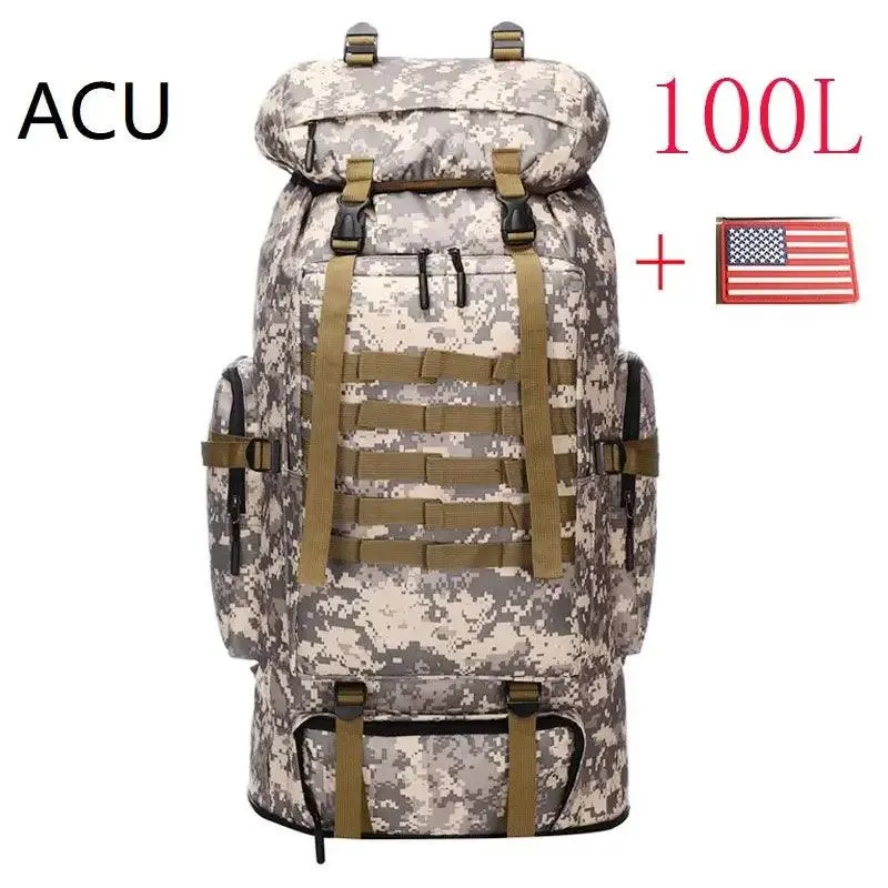 Durable 80L/100L Mountaineering Bag