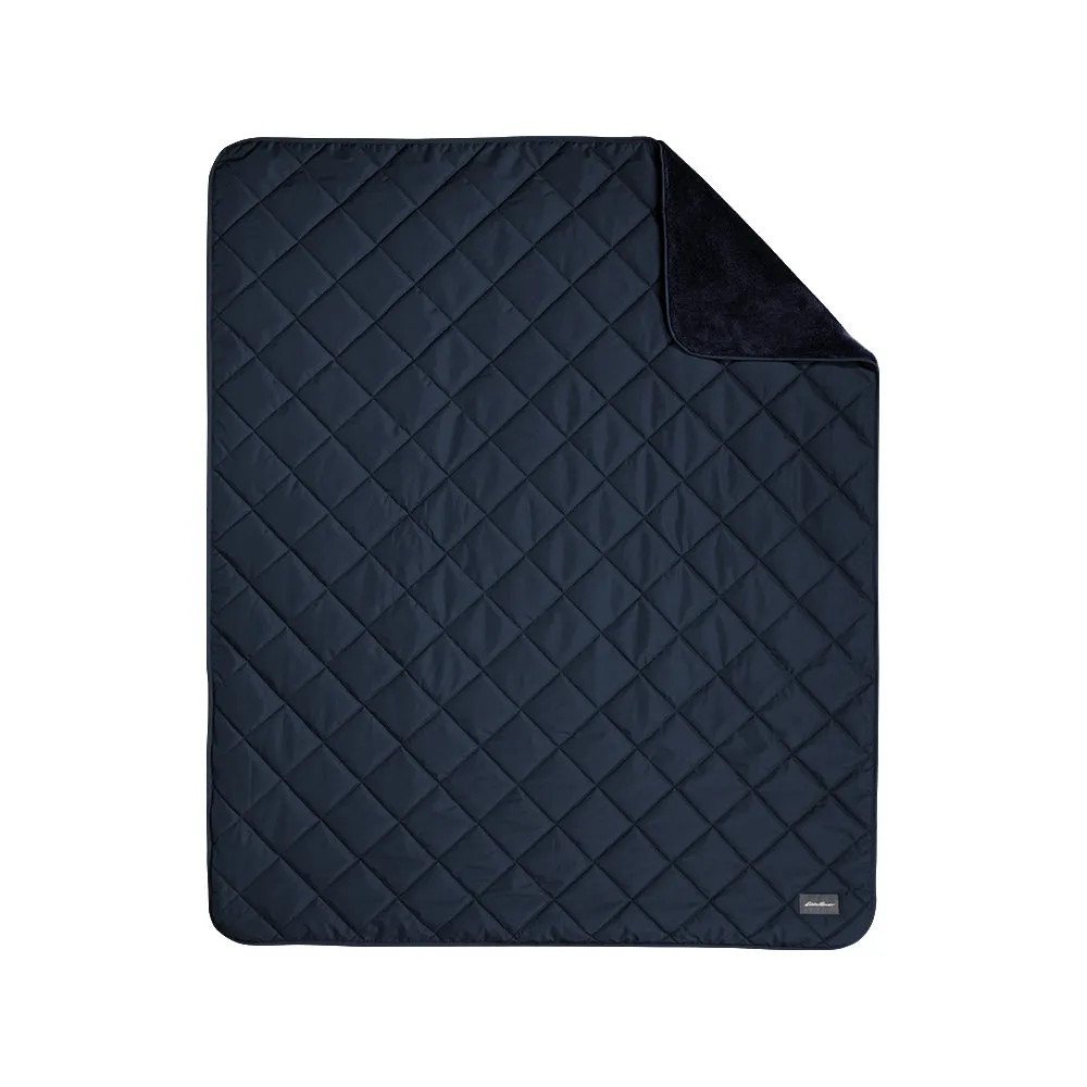 Eddie Bauer - Quilted Insulated Fleece Blanket. EB751.