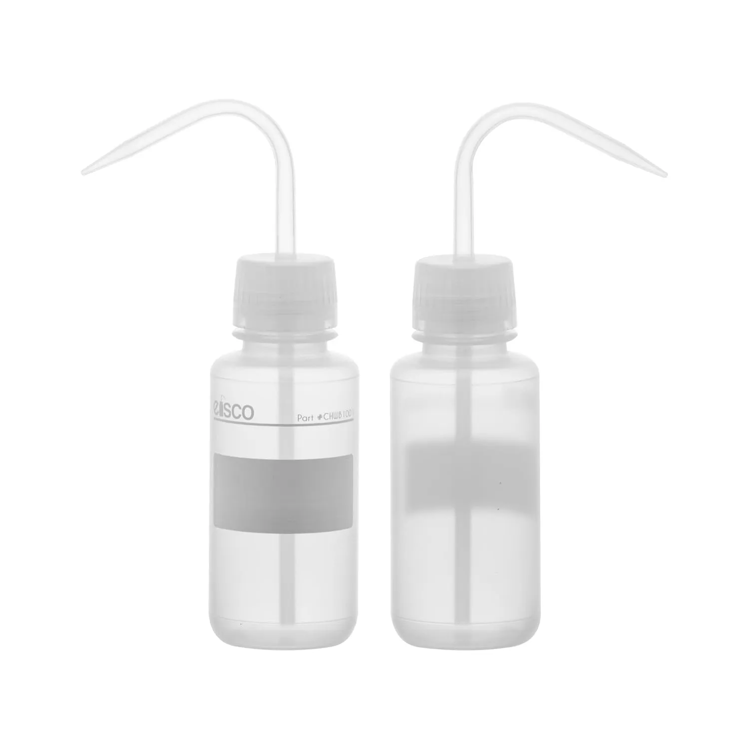 EISCO 6PK Chemical Wash Bottle, No Label, 250ml - Wide Mouth, Self Venting, Low Density Polyethylene - Performance Plastics Labs