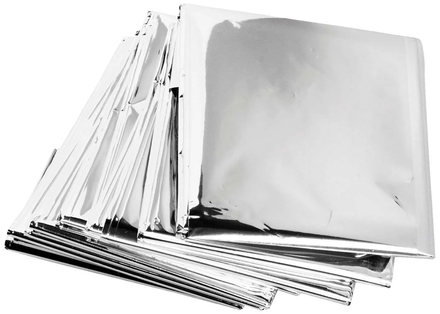 Emergency Mylar Thermal Blankets, 54" x 84" (Pack of 20)