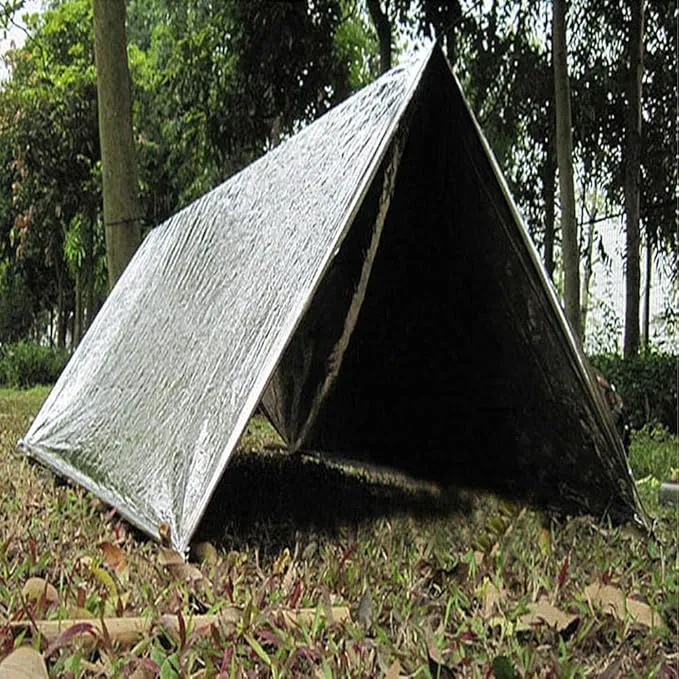 Emergency Mylar Thermal Blankets, Designed for Outdoors, Survival Reflective Thermal First Aid Foil Blanket