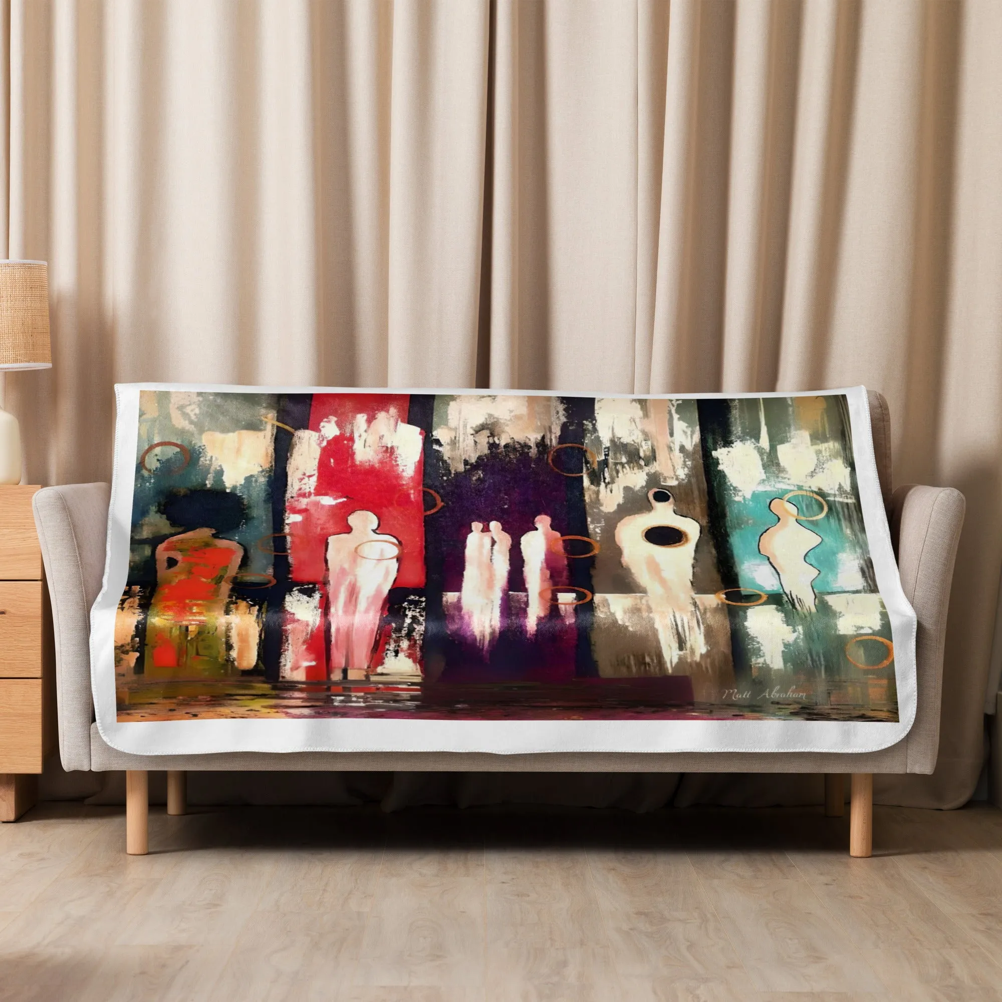 EMOTIONS OF LIFE - Sherpa Blanket