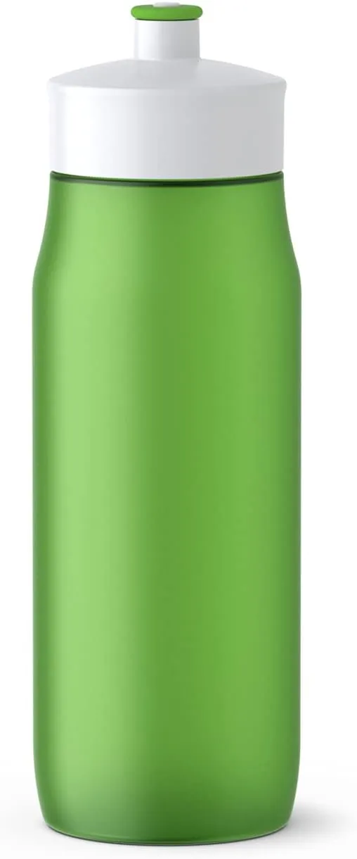 EMSA GmbH 518088 Squeeze Bottle 0, 6l Green, Polyethylene, Green, 6.5 x 6.5 x 21.9 cm