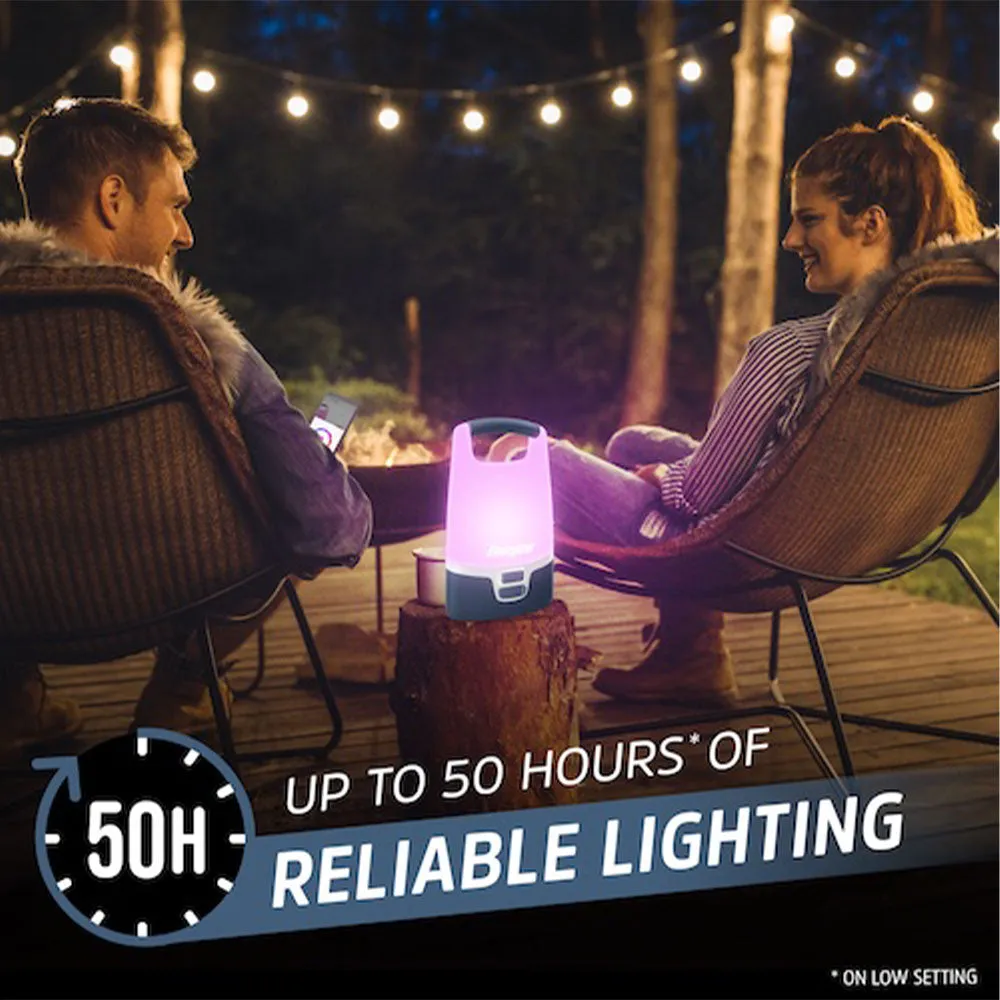 Energizer ALSRL7 Rechargeable 360° Camping Torch 1200 Lumens - Blue