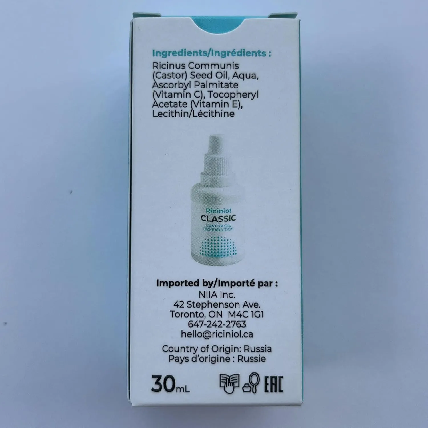 Essential (Classic) – Multipurpose Bio-Advanced Castor Oil Ointment with Vitamin C & E, Pure & Natural Hypoallergenic Skincare and Hair Care (30 ml - Pack of 1)