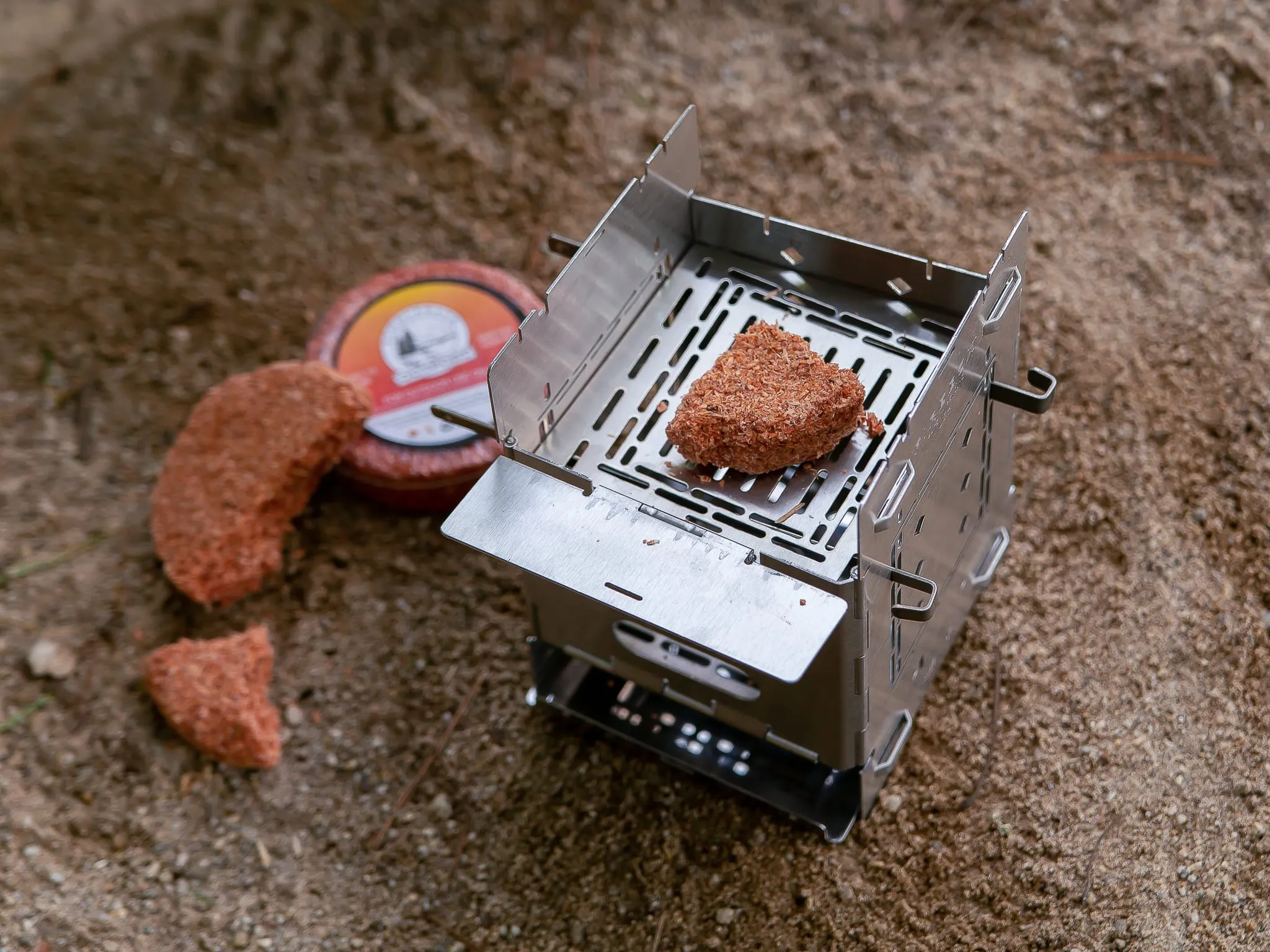 Firebox Stove - Adjustable Fire Grate for 5" Firebox