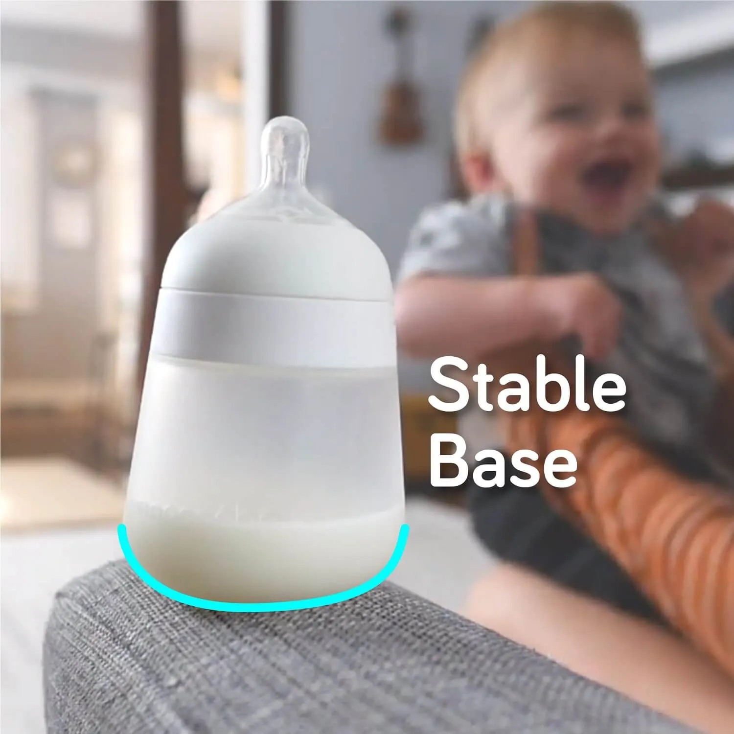 Flexy Silicone Baby Bottle - 5oz/9oz available