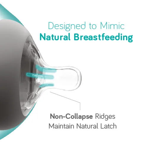 Flexy Silicone Baby Bottle - 5oz/9oz available