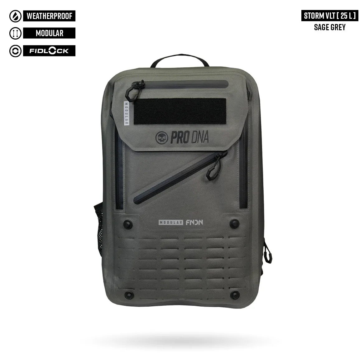 FNDN™ STORM VLT – MODULAR WEATHERPROOF BACKPACK - 25L