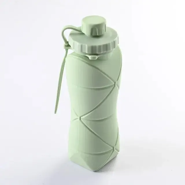 Foldable Silicone Hydration Water Bottle