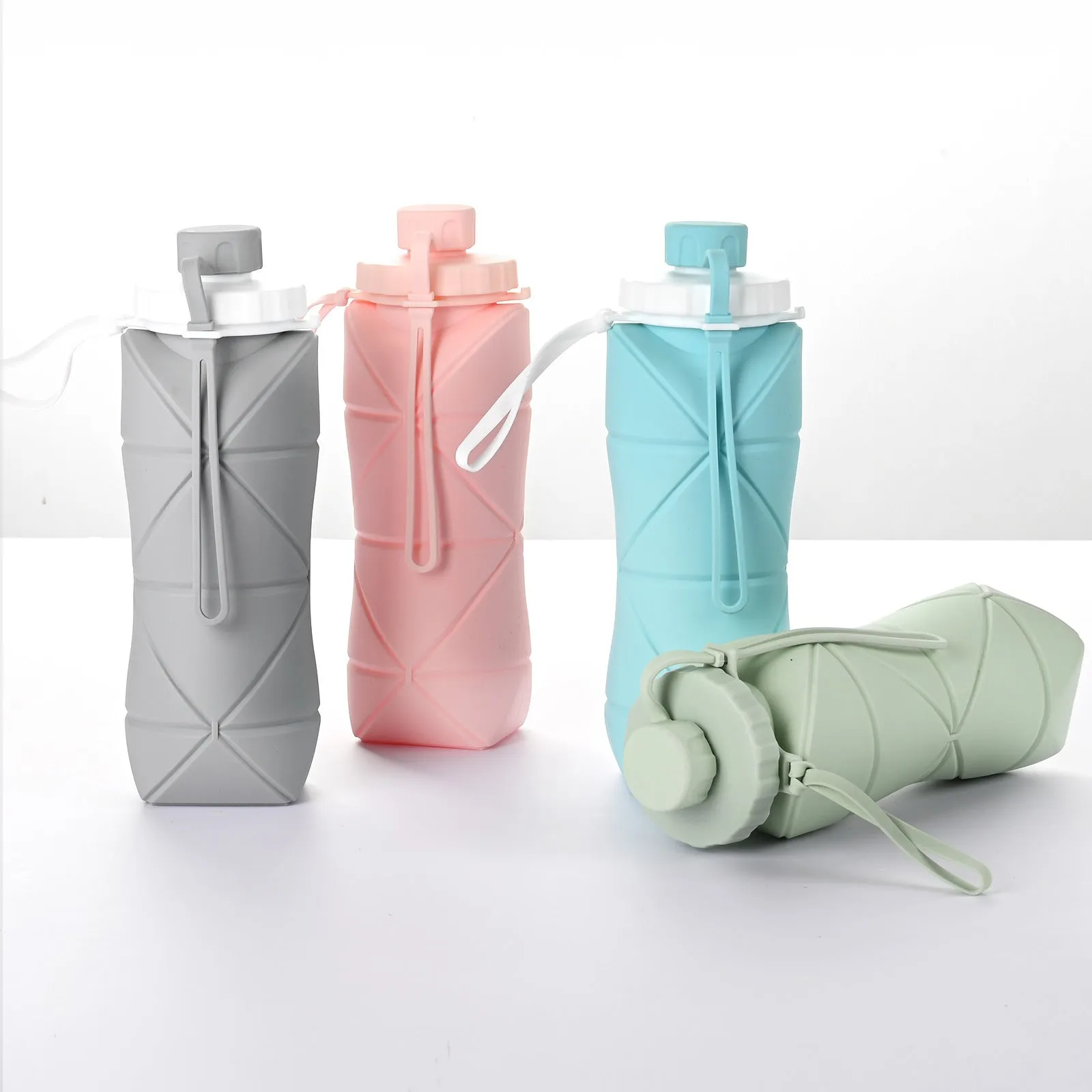 Folding Water Bottle - Sports Water Bottle - Portable Water Bottle