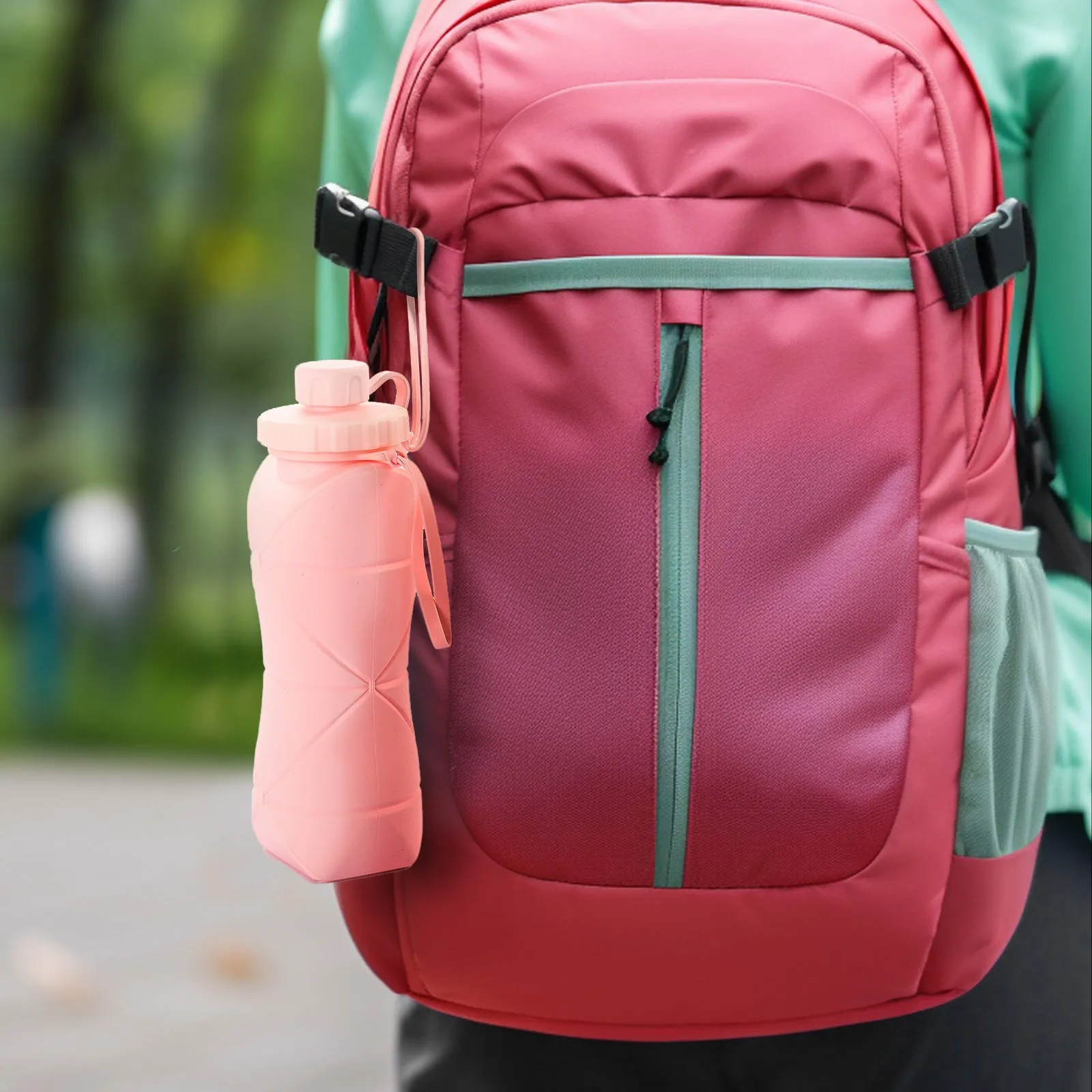 Folding Water Bottle - Sports Water Bottle - Portable Water Bottle