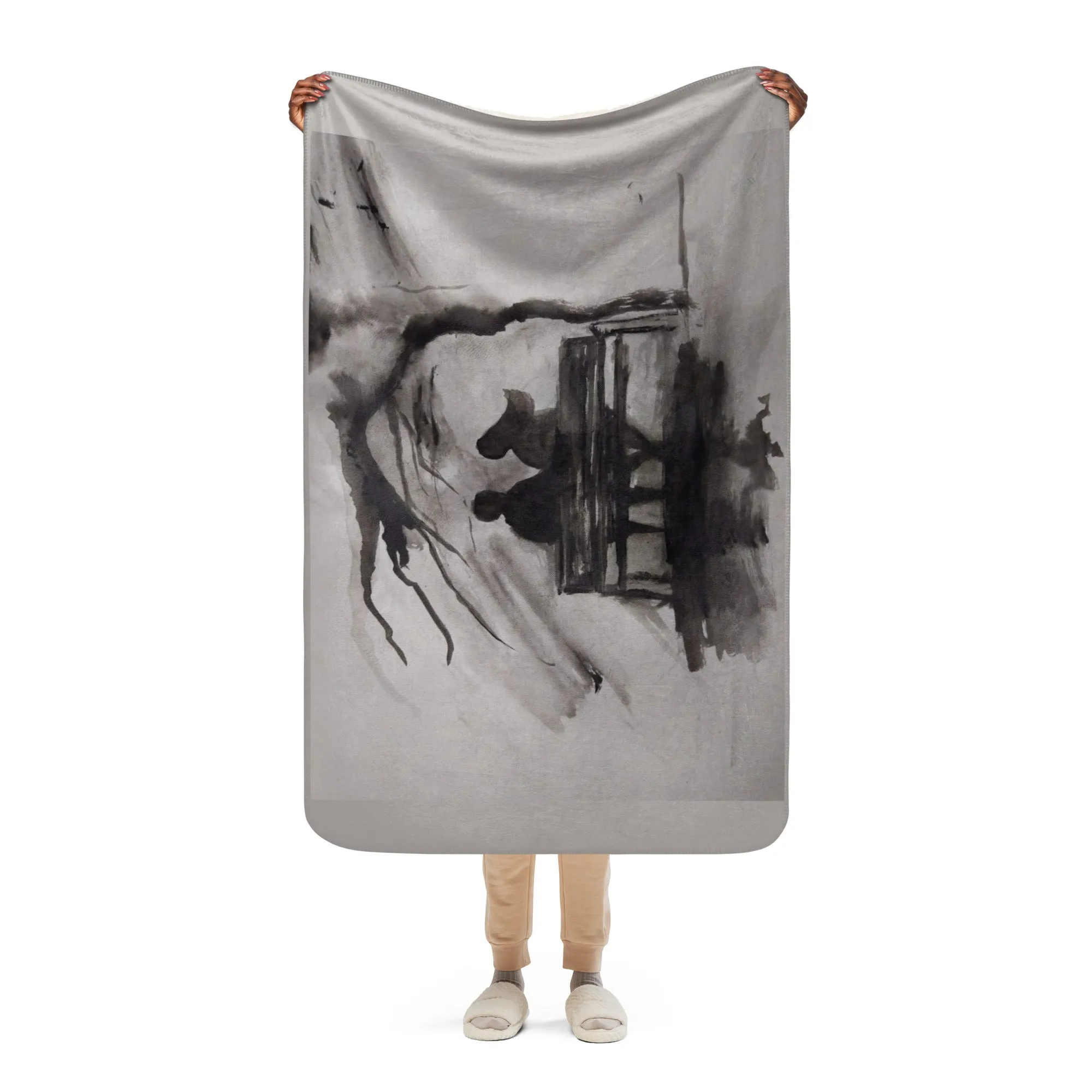 FOREVER IN LOVE Sherpa Blanket