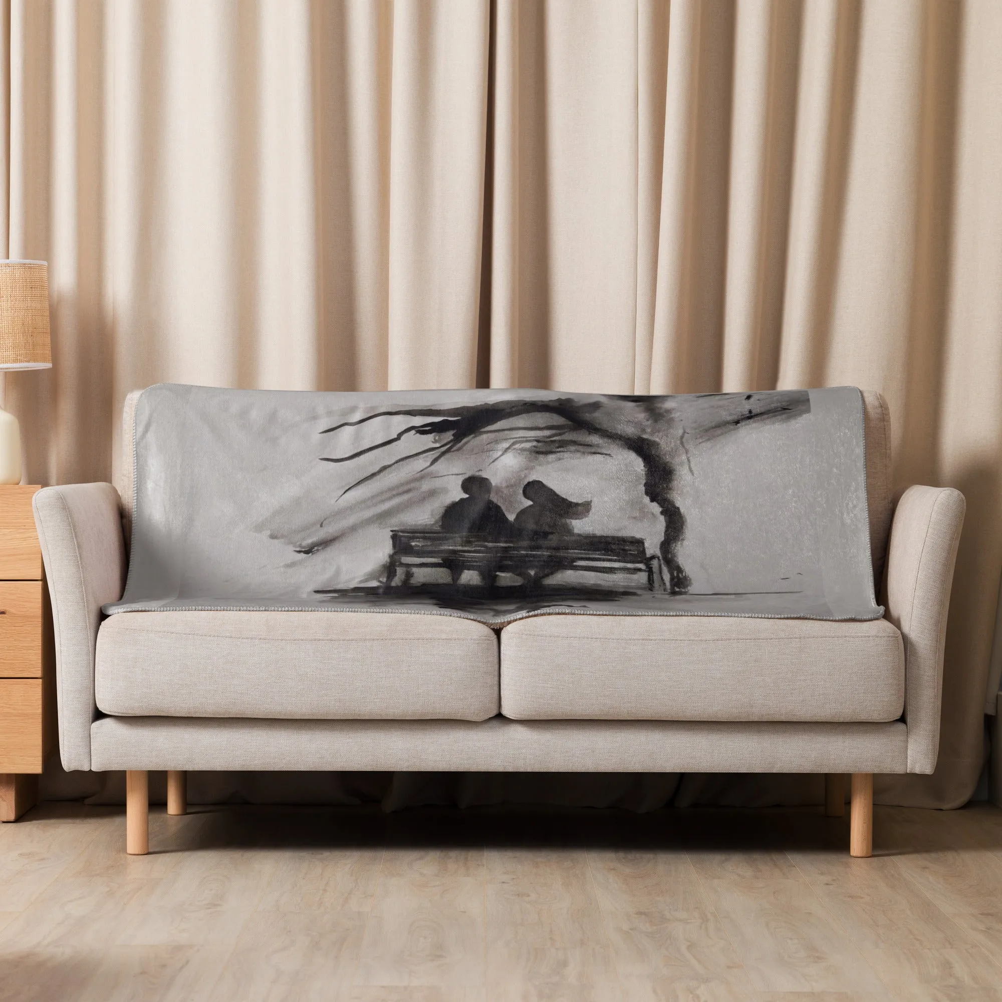 FOREVER IN LOVE Sherpa Blanket