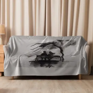 FOREVER IN LOVE Sherpa Blanket