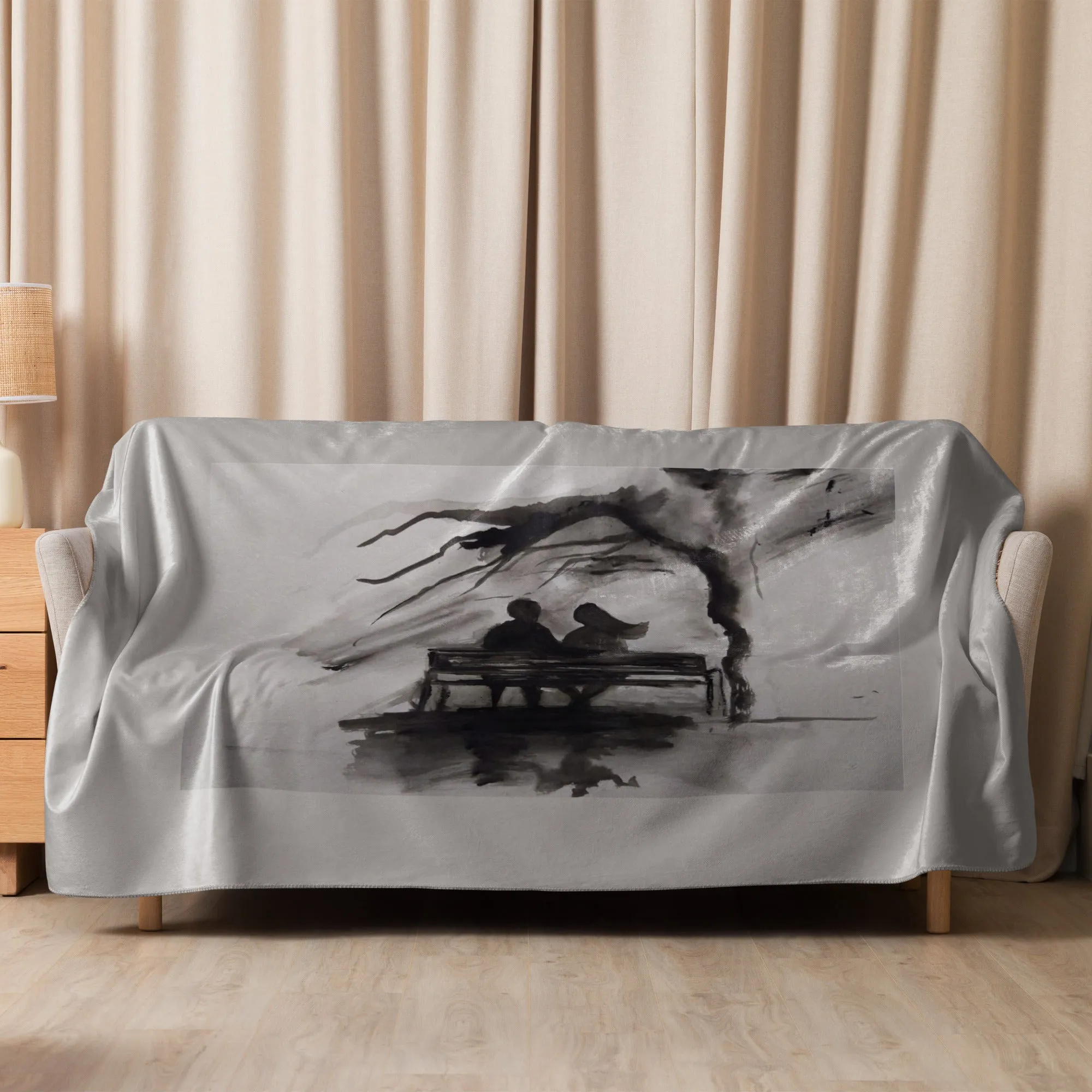 FOREVER IN LOVE Sherpa Blanket
