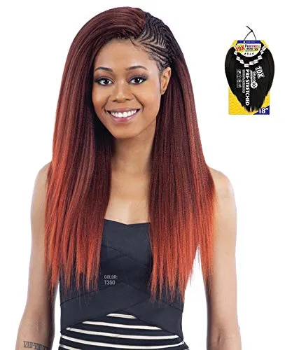 FreeTress Equal Pre-Stretched Synthetic Braids - 10X BRAID 301 18" (1B)