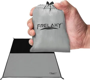 Frelaxy Pocket Picnic Blanket, Waterproof Beach Blanket, Compact Camping Blanket, Lightweight Outdoor Blanket for Beach Festival Camp Picnic Hiking Travel