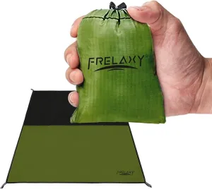 Frelaxy Pocket Picnic Blanket, Waterproof Beach Blanket, Compact Camping Blanket, Lightweight Outdoor Blanket for Beach Festival Camp Picnic Hiking Travel