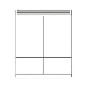 Fulgor Milano REFSBSPRO72 Two 36" Pro Fridges Installation Kit