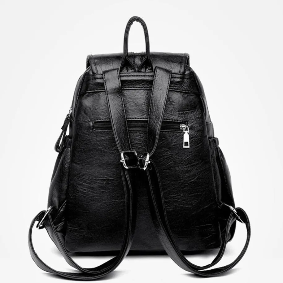 GALILEA | Lightweight leather backpack