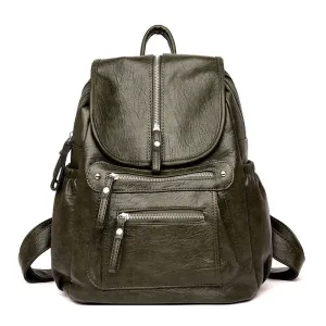 GALILEA | Lightweight leather backpack