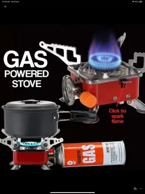 Gas Powered Stove