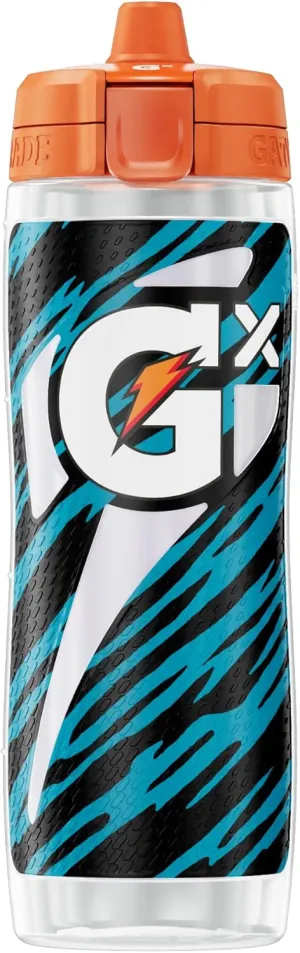 Gatorade Gx NFL Non-Slip Squeeze Bottles, Gx Hydration System, & Gx Sports Drink Concentrate Pods