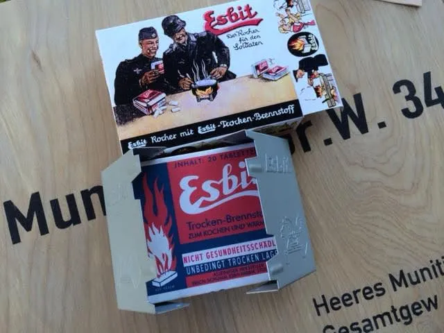 German WW2 Model 9 Esbit Stove Kit