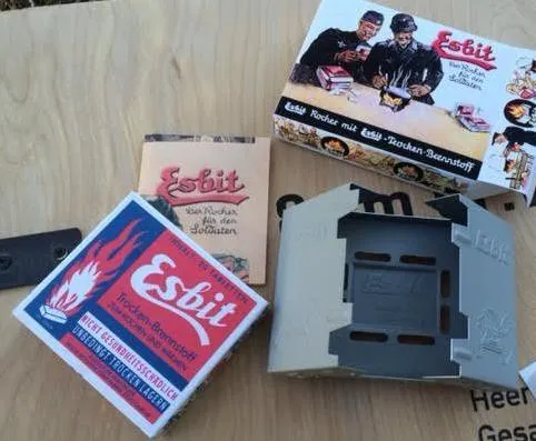 German WW2 Model 9 Esbit Stove Kit