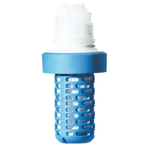 Gravity BeFree 3.0L Water Filter, Fast Flow, 0.1 Micron EZ Clean Membrane Personal Small Group Camping, Backpacking Emergency Preparedness, Clear, 8020470