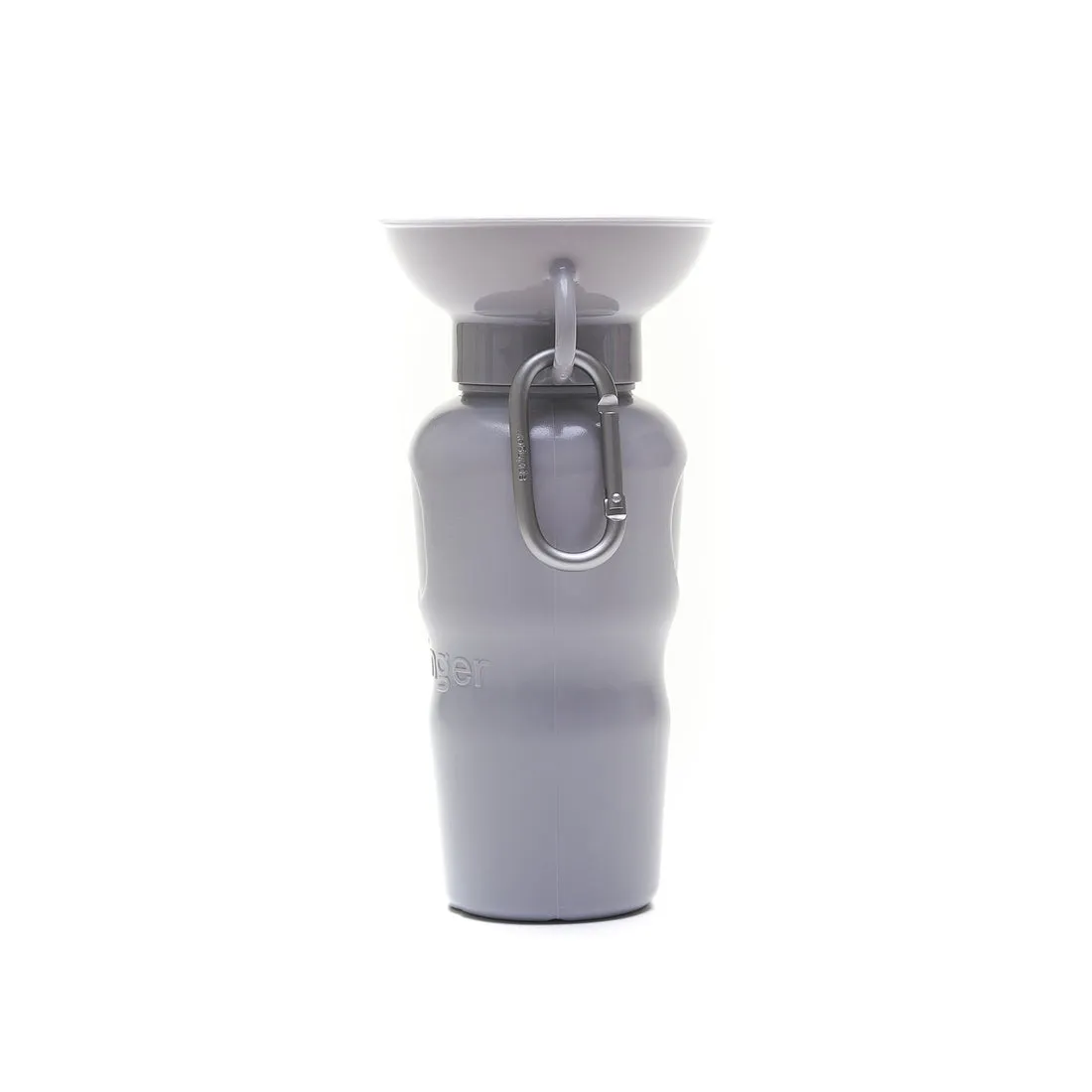 Gray Squeeze-able Water Bottle, 22oz