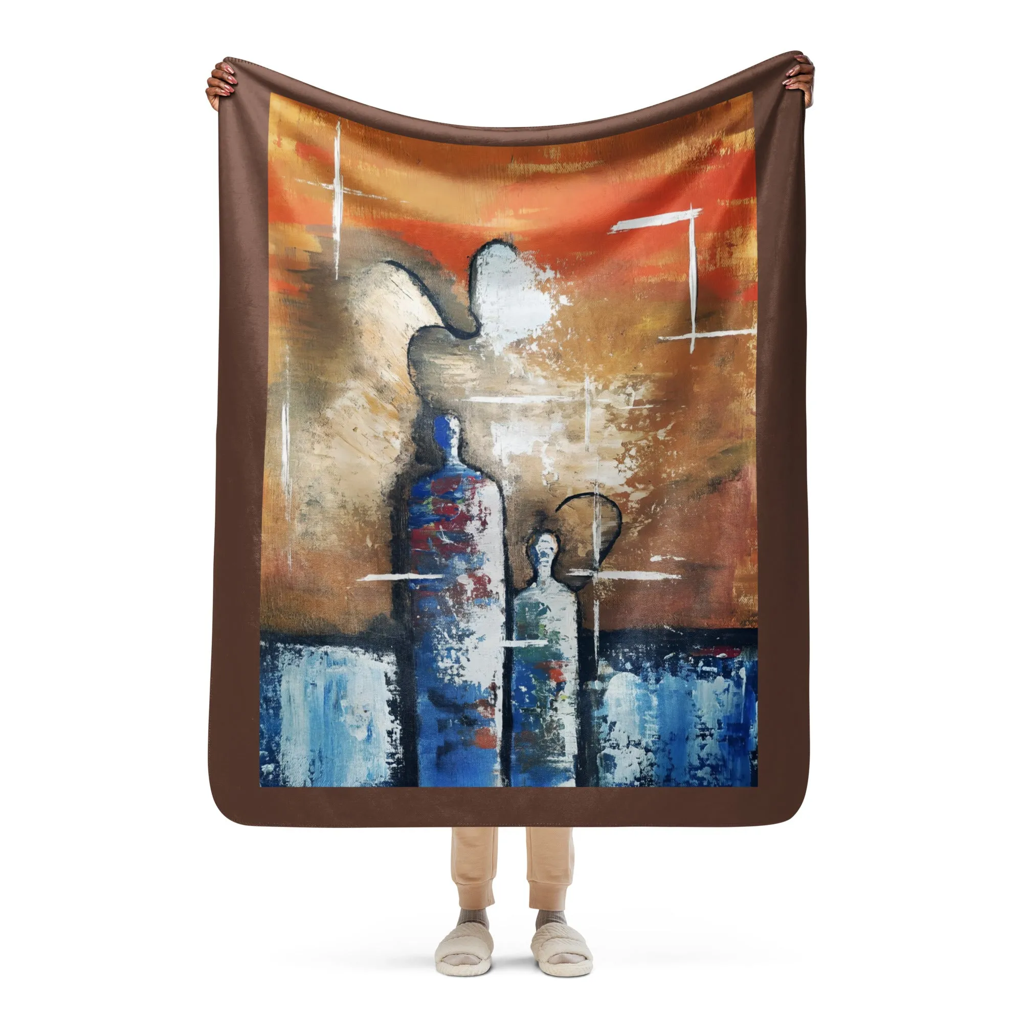 GUARDIAN ANGEL Sherpa Blanket