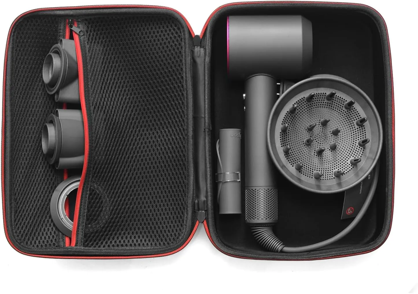 Gugxiom EVA Hard Case for Supersonic Hair Dryer HD15 HD08 HD07 HD03 HD01, Portable Travel Storage Bag for Airwrap Styler, for Shark HD430 Flexstyle