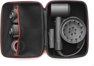 Gugxiom EVA Hard Case for Supersonic Hair Dryer HD15 HD08 HD07 HD03 HD01, Portable Travel Storage Bag for Airwrap Styler, for Shark HD430 Flexstyle