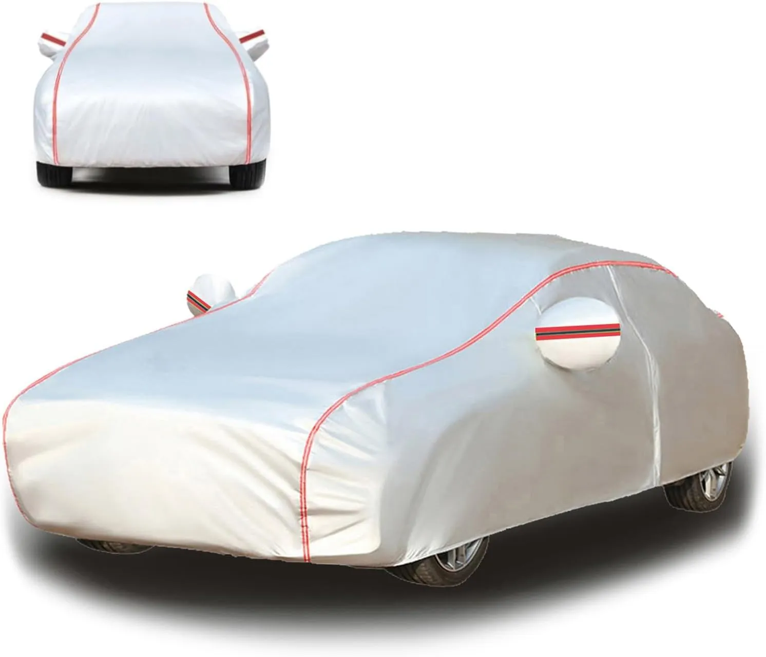Hail Car Cover Protection Made for Ligier JS50, Car Blanket for Hail, with Cotton, Professional Thickened Anti-Hail, Waterproof All Weather, with Reflective Stripes t1670w