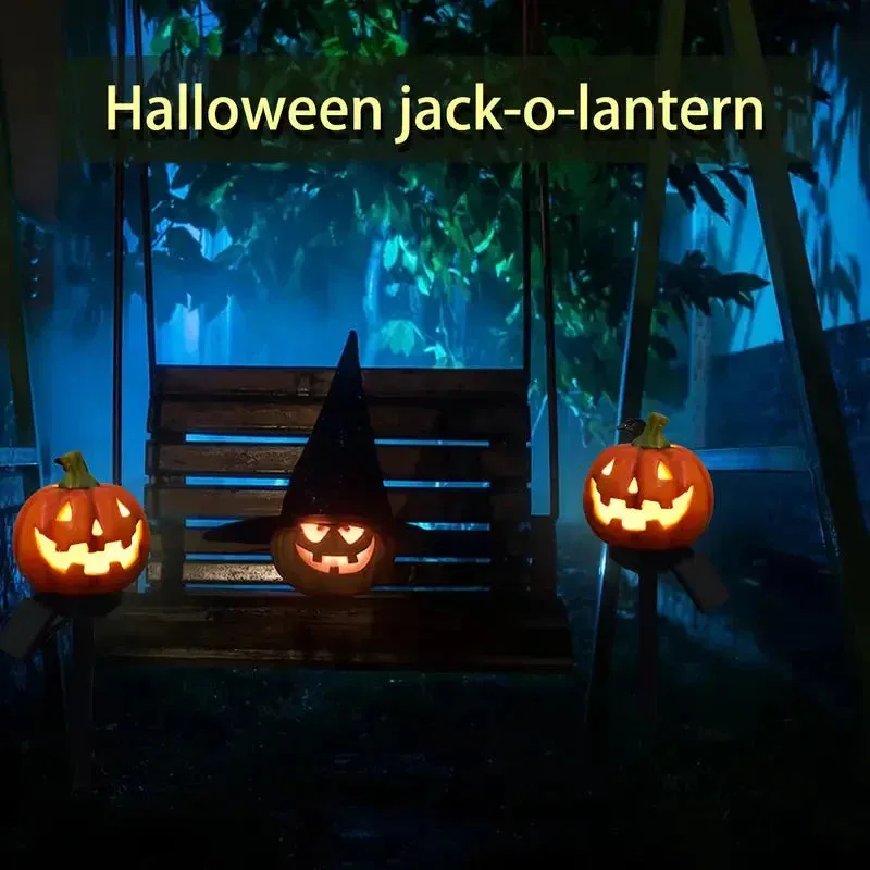 Halloween Jack-o '-lantern Solar Light