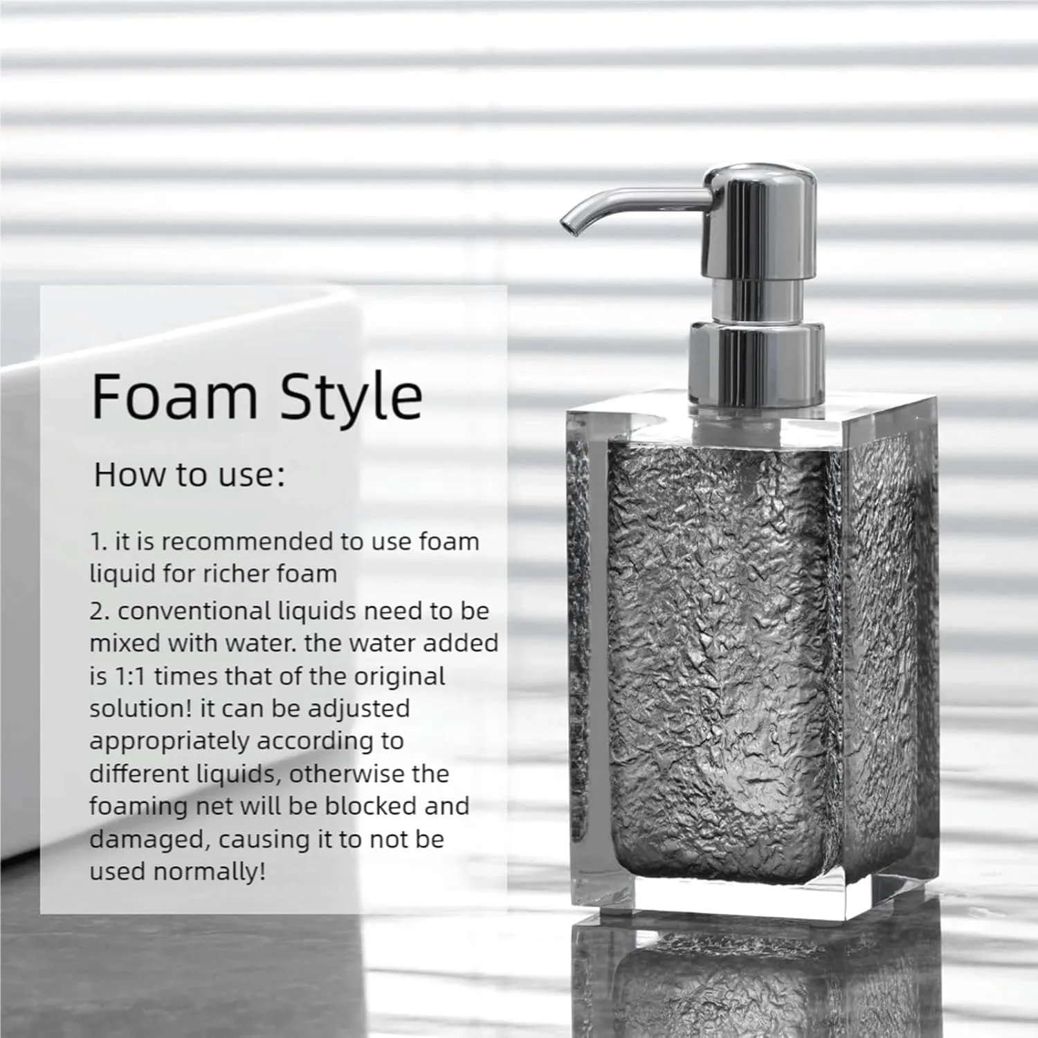 Hand Soap Dispenser Soap Dispenser Luxury Soap Dispensers Boho Decorative Pump Bottle Dispenser Resin Soap Bottles for Kitchen Bathroom Spring Decor