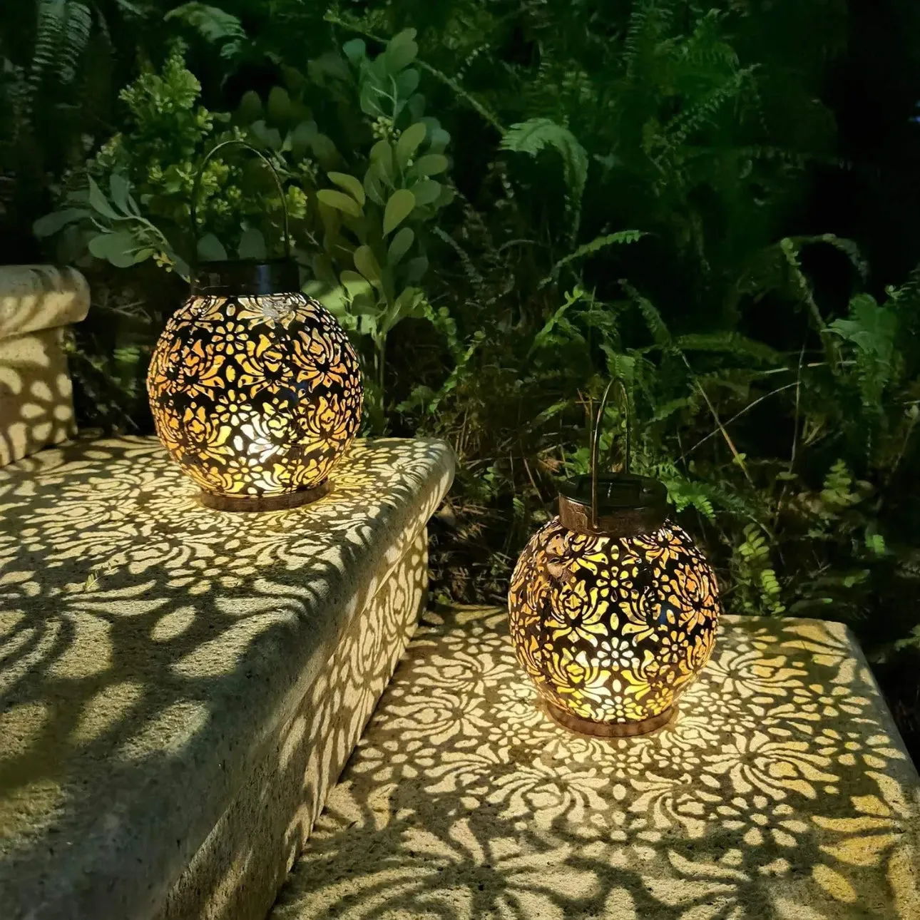 Hanging Solar Lamp Taavita – Eco-Friendly, Cost-Saving, Stylish Design, Lightweight and Durable, Waterproof and Weather-Resistant, Warm Light Function, Decorative and Functional Solar Lantern, Automatic On and Off, Long Lighting Duration