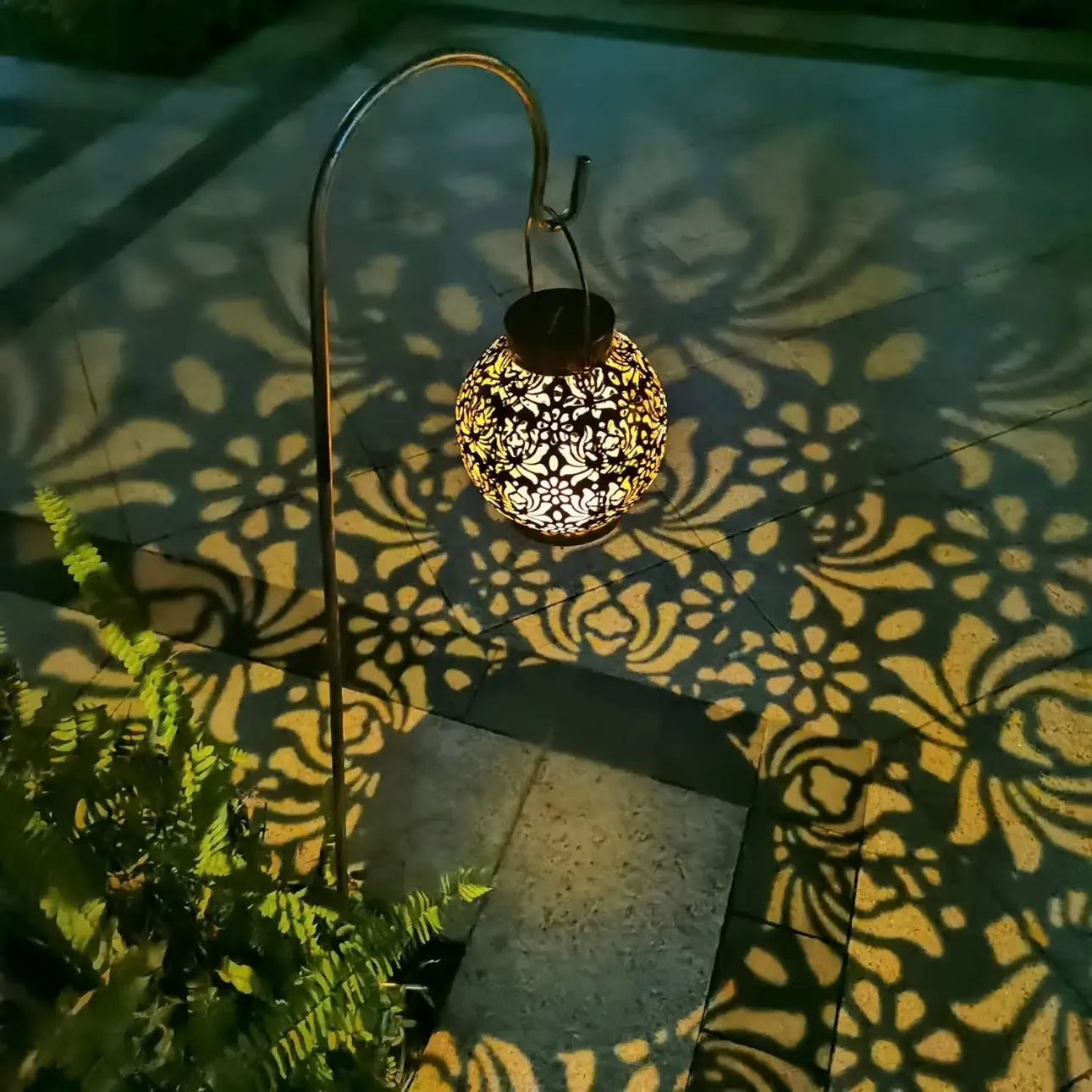 Hanging Solar Lamp Taavita - Eco-Friendly, Cost-Saving, Stylish Design, Lightweight and Durable, Waterproof and Weather-Resistant, Warm Light Function, Decorative and Functional Solar Lantern, Automatic On and Off, Long Lighting Duration