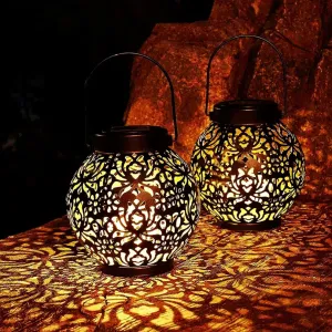 Hanging Solar Lamp Taavita - Eco-Friendly, Cost-Saving, Stylish Design, Lightweight and Durable, Waterproof and Weather-Resistant, Warm Light Function, Decorative and Functional Solar Lantern, Automatic On and Off, Long Lighting Duration