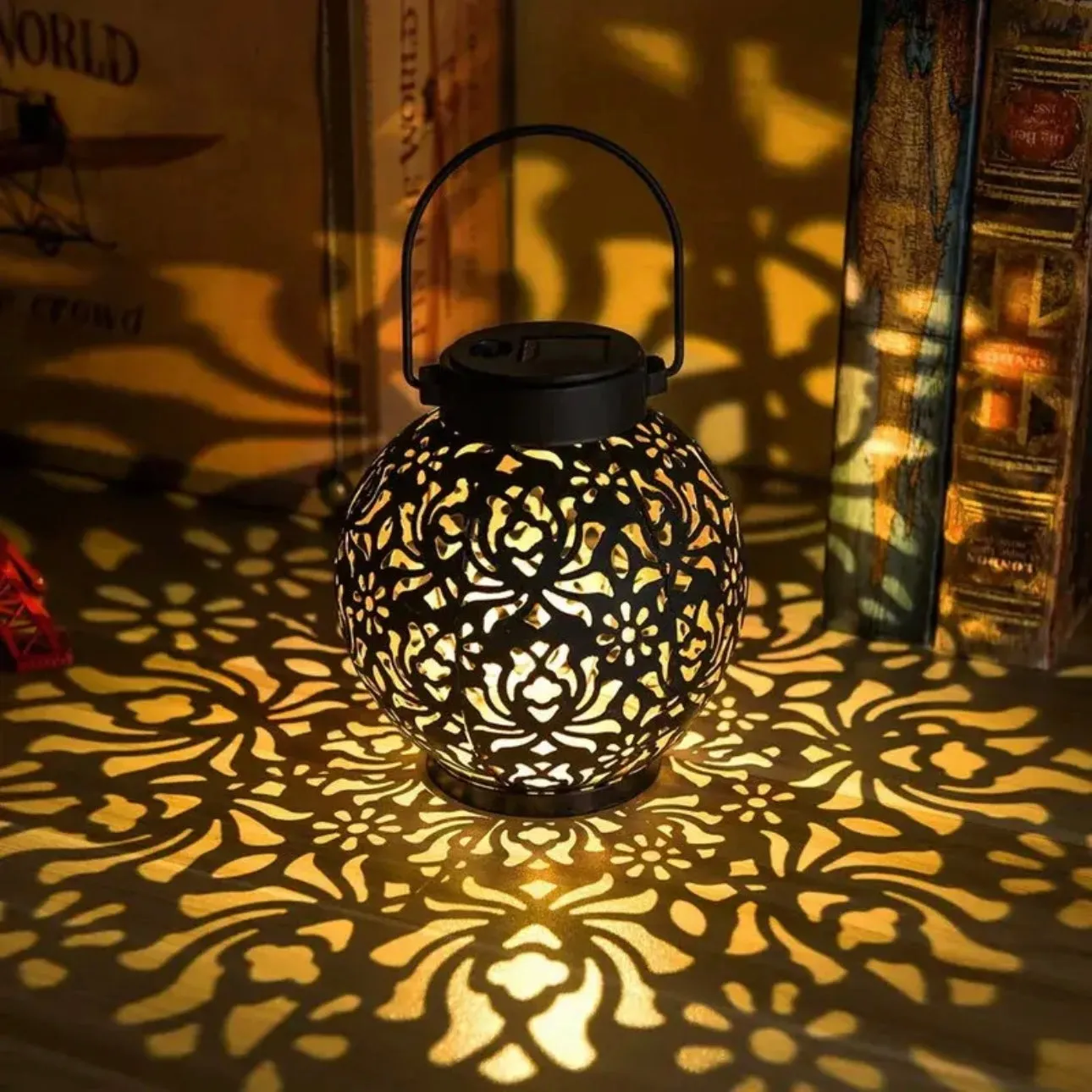 Hanging Solar Lamp Taavita - Eco-Friendly, Cost-Saving, Stylish Design, Lightweight and Durable, Waterproof and Weather-Resistant, Warm Light Function, Decorative and Functional Solar Lantern, Automatic On and Off, Long Lighting Duration